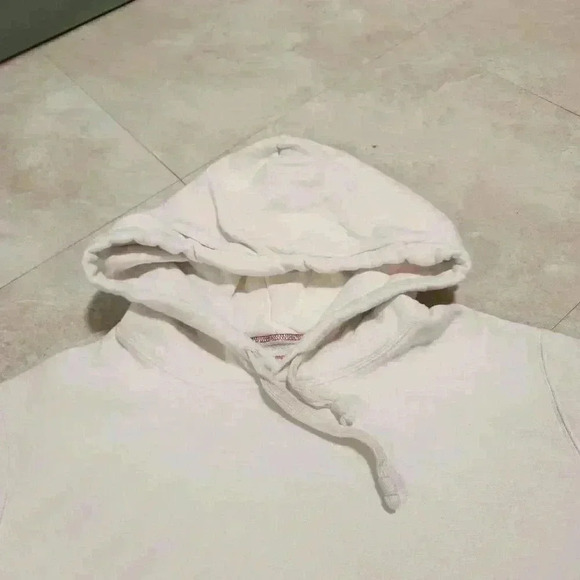 Champion X Todd Snyder Mens XL Running Man Reverse Weave Hoodie Sweatshirt White - Picture 5 of 10